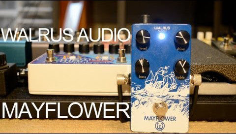 Walrus Audio Mayflower Overdrive Pedal Demo - Andy Othling