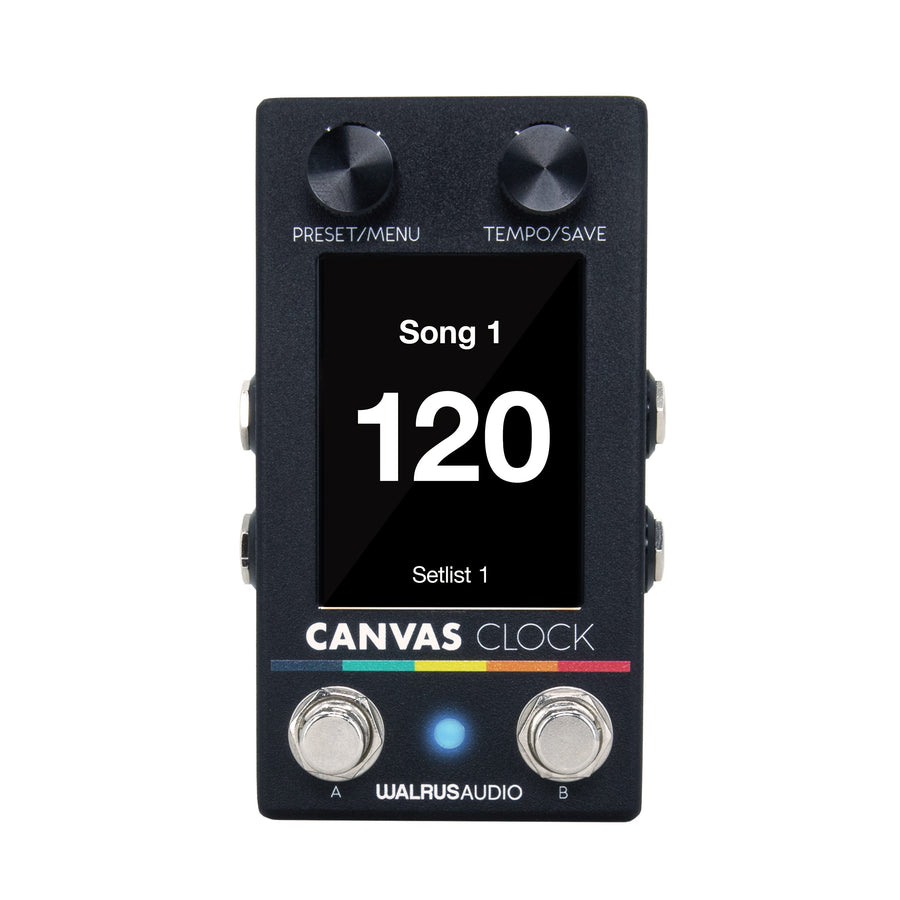 Canvas Clock - BLEMISHED