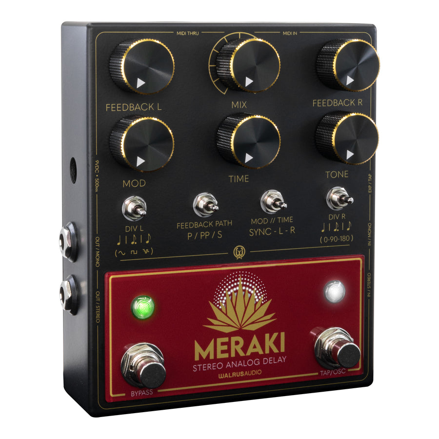 Meraki Stereo Analog Dual Delay - BLEMISHED