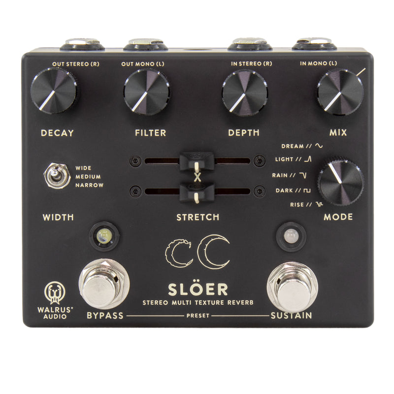 Slöer Stereo Ambient Reverb - BLEMISHED