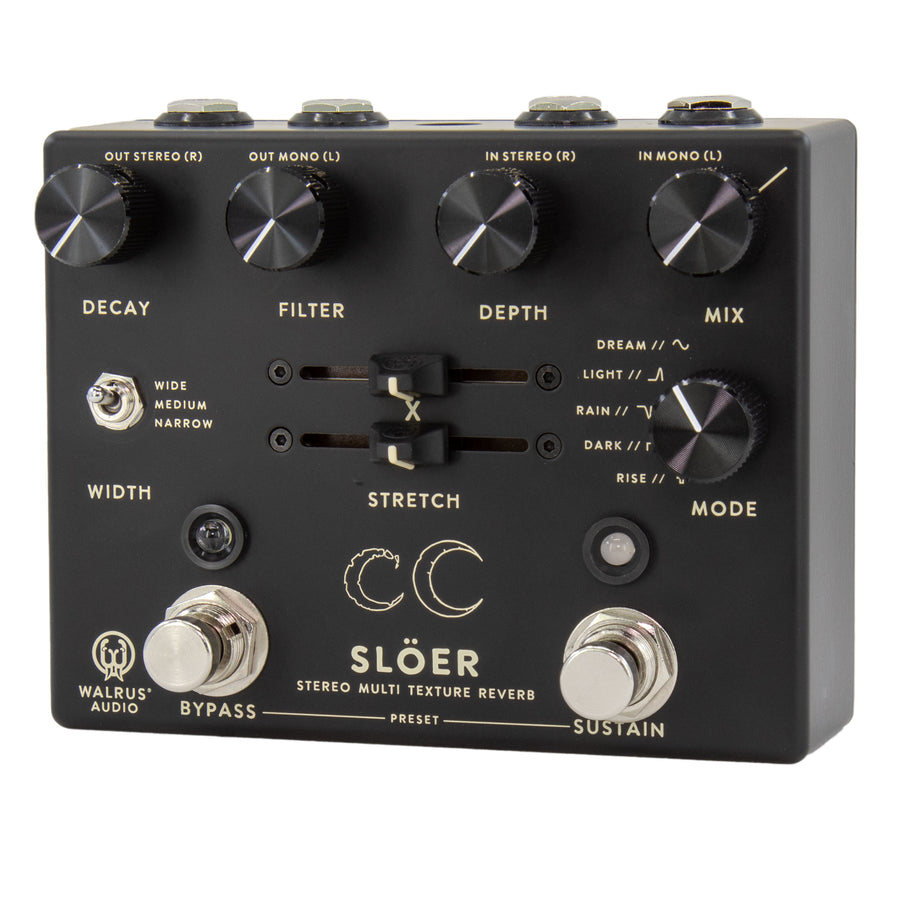 Slöer Stereo Ambient Reverb - BLEMISHED